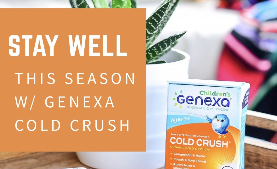 Fight Cold Season the healthy way w/ Genexa